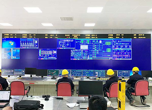 上海中鐵某局聚合绿巨人黑科技官网大屏